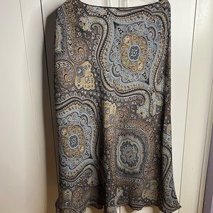 Long midi flowy lined